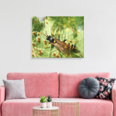 Zweefvlieg Canvasprint Canvas Afdruk (Insitu (Woonkamer))