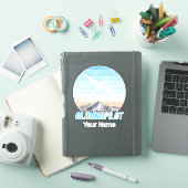 Zweefvlieger  Aviator Sunset-vliegtuig Sticker (iPad Cover)