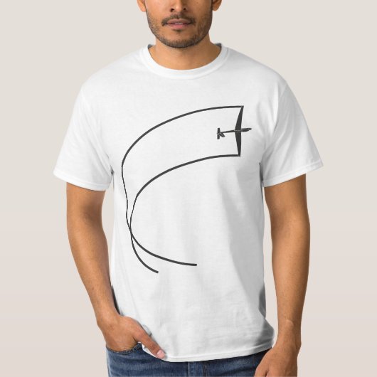 zweefvlieger t-shirt (Voorkant)