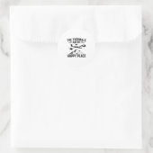 zweefvliegtuig | Glider Flying Pilot Gifts Ronde Sticker (Tas)