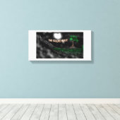 zweefvliegtuig hartkanaaldruk canvas afdruk (Insitu (Houten vloer))