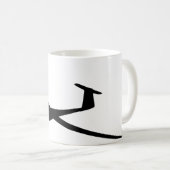zweefvliegtuig koffiemok (Voorkant rechts)
