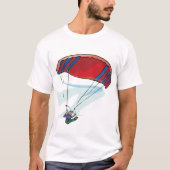 zweefvliegtuig t-shirt (Voorkant)