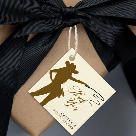 Zweepjes & Wijn Cowgirl Bruidsmeisjesfeest Bedankt Bedankjes Labels