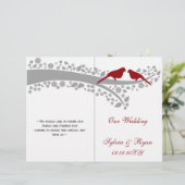 zweepse rode lompen gevouwen Weddenschap (Staand voorkant)