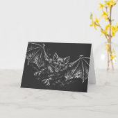 Zweepvleermuis - door BurnsInHell Kaart (Gele Bloem)