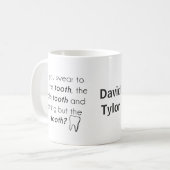 Zweer je? koffiemok (Voorkant links)