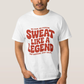 Zweet Als Een Legende Grappig T-Shirt Cadeau Voor