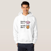 Zweet Als Een Varken Hoodie (Voorkant volledig)