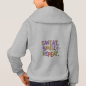 Zweet, glimlach, herhaal (Achterkant)