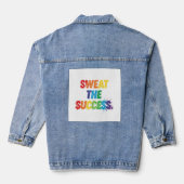 Zweet het succes denim jacket (Achterkant)