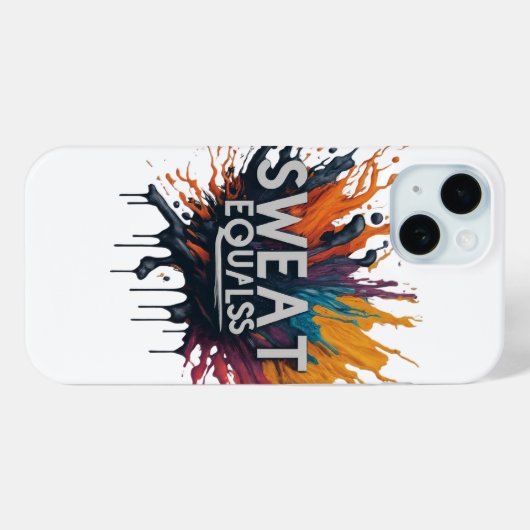 Zweet is gelijk Case-Mate iPhone case (Achterkant (horizontaal))