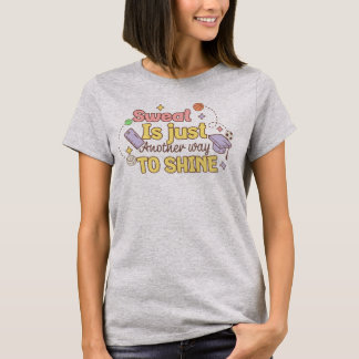 Zweet is gewoon een andere manier om je leraar te t-shirt