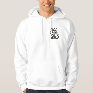 Zweet je zonde duivel trots hoodie