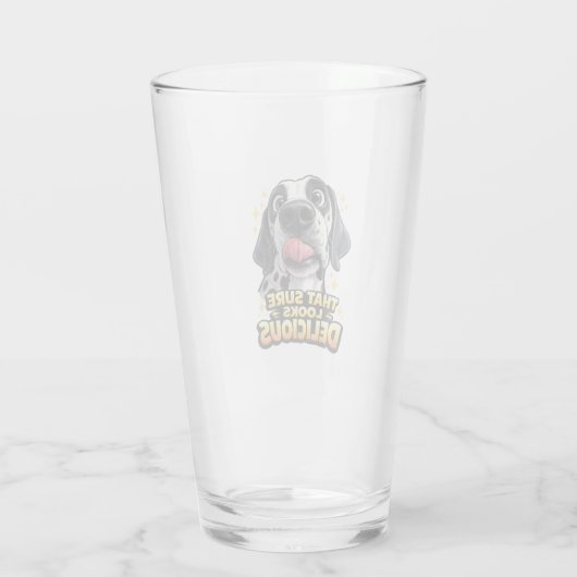 Zweet & Knapperig Glas (Achterkant)