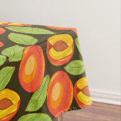 Zweet perzik patroon tafelkleed (Voorbeeld)
