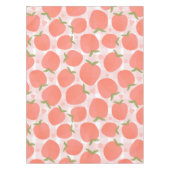 Zweet perzik patroon tafelkleed (Voorkant)