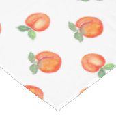 Zweet perzik patroon tafelkleed (Gekanteld)