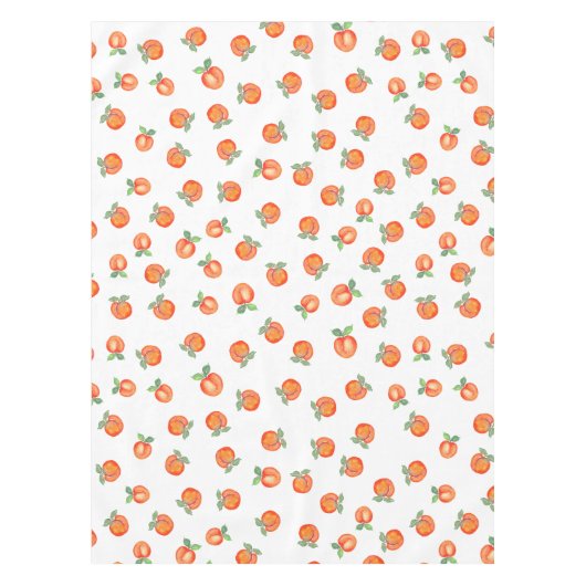 Zweet perzik patroon tafelkleed (Voorkant)