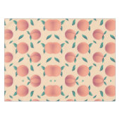 Zweet perzik patroon tafelkleed (Voorkant (Horizontaal))