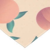 Zweet perzik patroon tafelkleed (Gekanteld)