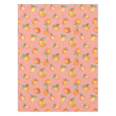 Zweet perzik patroon tafelkleed (Voorkant)