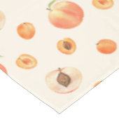 Zweet perzik patroon tafelkleed (Gekanteld)