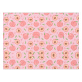 Zweet perzik patroon tafelkleed (Voorkant (Horizontaal))