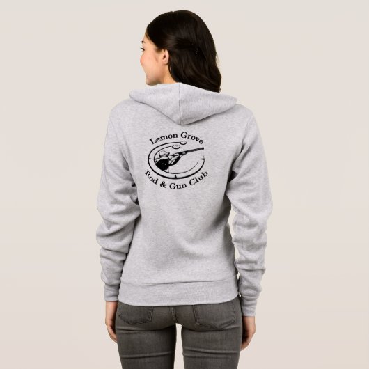 zweet shirt hoodie omhoog (Achterkant volledig)