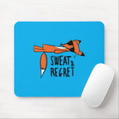 Zweet Spijt Grappig Moe Fox Humor Muismat (Met muis)