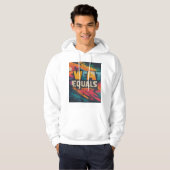 Zweet staat gelijk aan succes hoodie (Voorkant volledig)