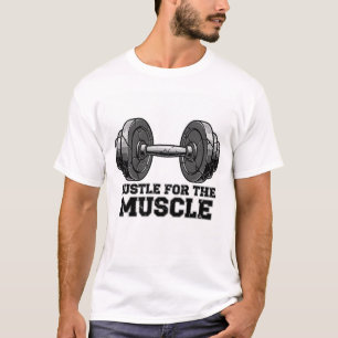 Zweet voor de Spieren – Vintage Dumbbell Gym T-shirt