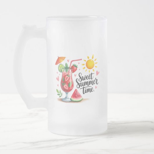 Zweet Zomer Matglas Bierpul (Links)