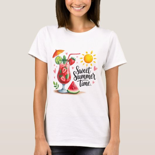 Zweet Zomer T-shirt (Voorkant)