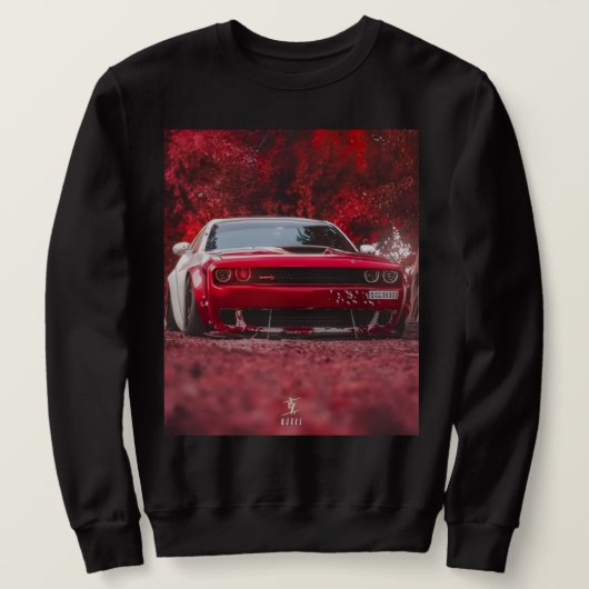 zweetshirt,auto trui (Design voorkant)