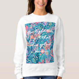 Zweetshirt in stijlvolle grafische print trui