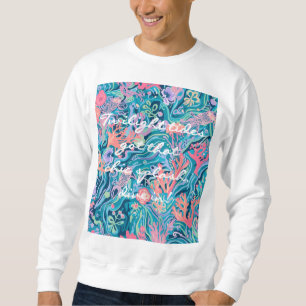 Zweetshirt in stijlvolle grafische print trui