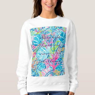 Zweetshirt in stijlvolle grafische print trui