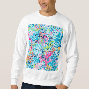 Zweetshirt in stijlvolle grafische print trui