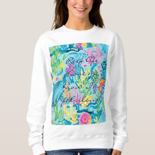 Zweetshirt in stijlvolle grafische print trui