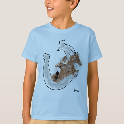 Zweetshirt : Lucky T-shirt (Voorkant)