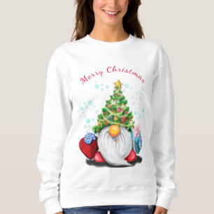Zweetshirt met Kerstman Kabouter Trui