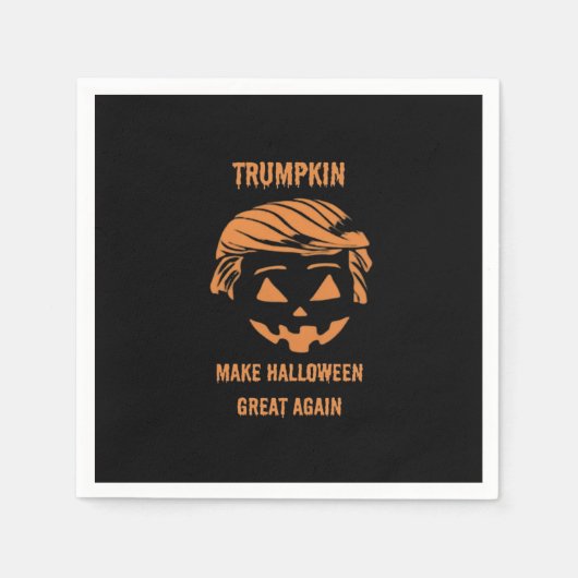 Zweetshirt, Trumpkin, Klassieke Halloween Merchand Servet (Voorkant)