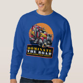 Zweetshirt voor vrachtwagenchauffeur trui (Voorkant)