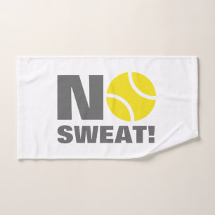 Zweetvrije sporthanddoek cadeau voor tennisser handdoek