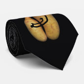 Zwei Kartoffel - Männchen Stropdas (Opgerold)