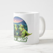 Zwei kleine Dinos - Born Wild  Grote Koffiekop (Voorkant rechts)