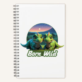 Zwei kleine Dinos - Born Wild Notitieboek