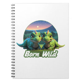 Zwei kleine Dinos - Born Wild Notitieboek