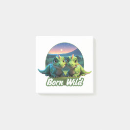 Zwei kleine Dinos - Born Wild Post-it® Notes